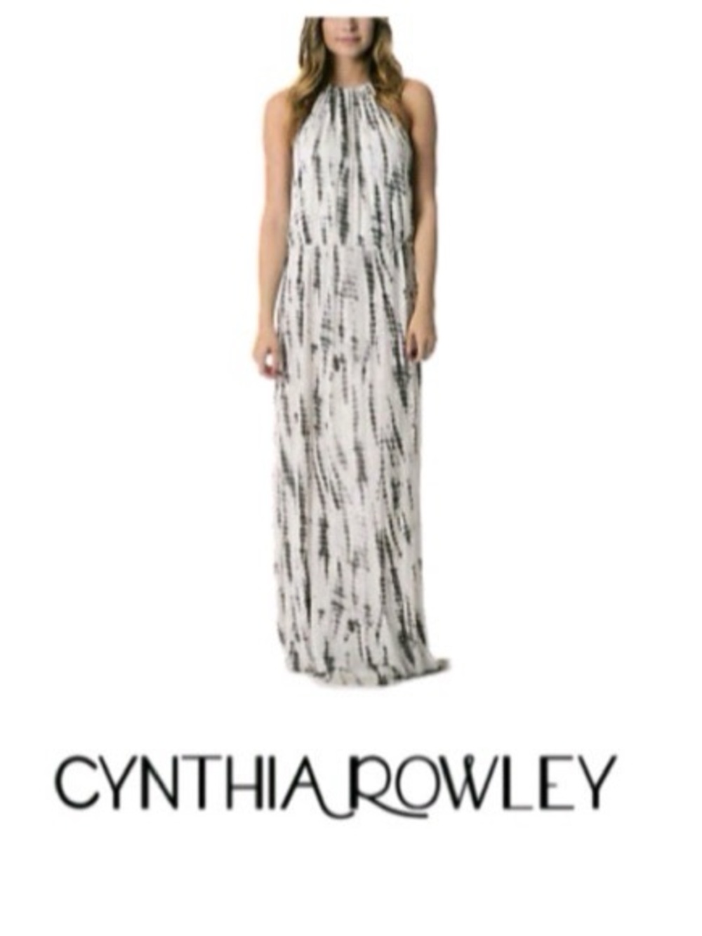 Cynthia Rowley Tie Dye Maxi Dress